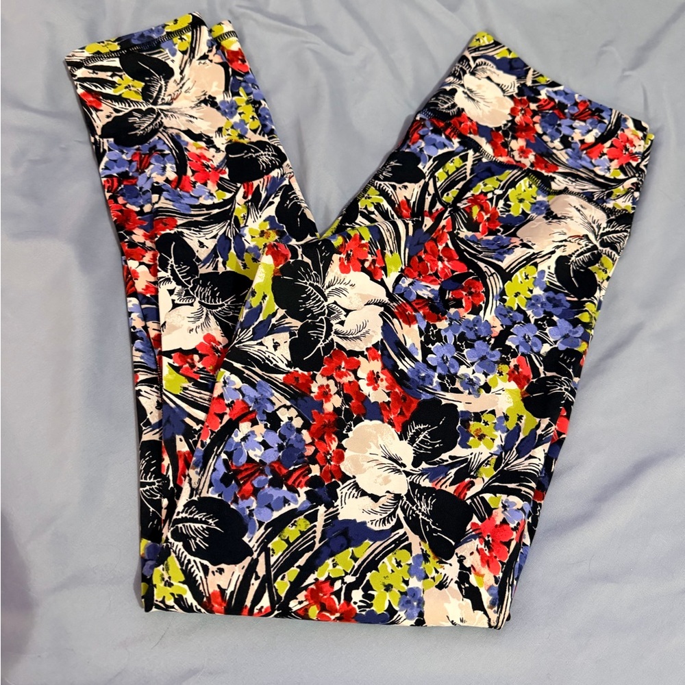 Lauren Ralph Lauren Floral Print Leggings - Multicolor